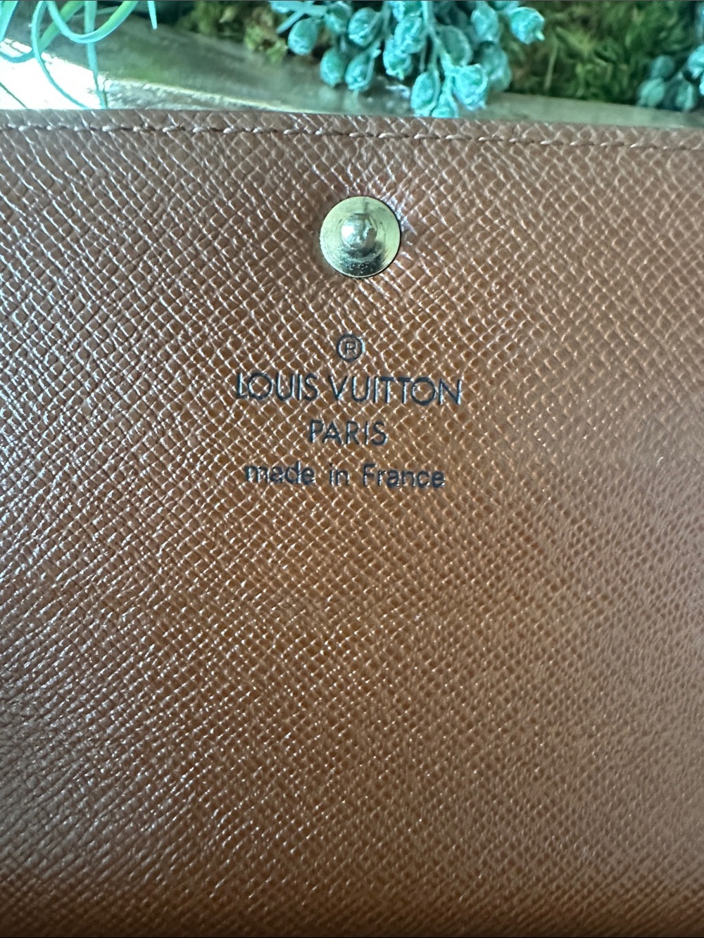 Louis Vuitton Monogram Canvas Wallet in Brown and Gold - Picture 4 of 14